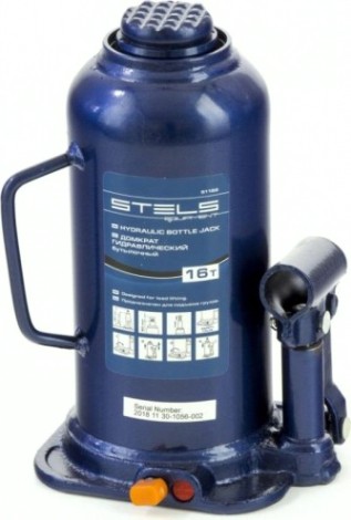 Домкрат бутылочный STELS 16 тонн (227–457 мм) 51168 [51168]