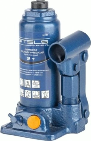 Домкрат бутылочный STELS 2 тонны (158/308 мм) 51100 [51100]