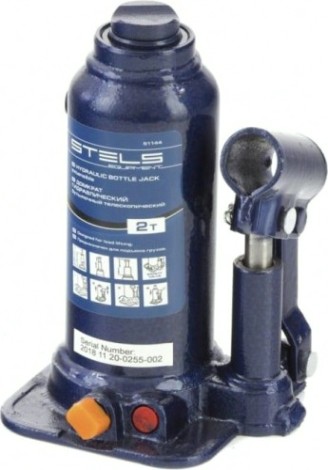 Домкрат бутылочный STELS 2 тонны телескопический (170-380 мм) 51144 [51144]
