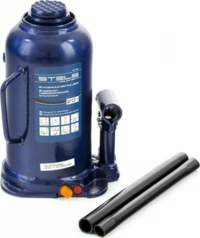 Домкрат бутылочный STELS 20 тонн (235-445 мм) 51169 [51169]