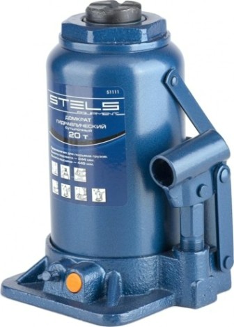 Домкрат бутылочный STELS 20 тонн (244/449 мм) 51111 [51111]