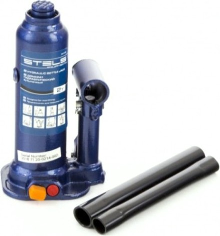 Домкрат бутылочный STELS 3 тонны (188–363 мм) в пластиковом кейсе 51173 [51173]