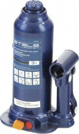 Домкрат бутылочный STELS 3 тонны (235-445 мм) 51161 [51161]