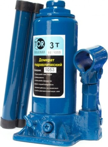 Домкрат бутылочный TOR 3 т (3 т - 194/319 мм) 1053 [1053]