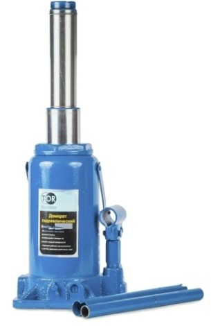 Домкрат бутылочный TOR ДГТ-12 г/п 12 т, 2 ур телескопический [1006108]