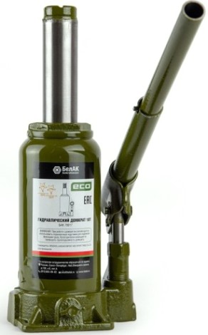 Домкрат гидравлический БелАК ECO 10 тонн 195/385 мм (БАК.70017) [БАК.70017]