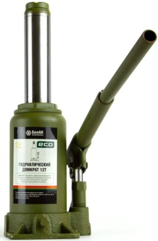 Домкрат гидравлический БелАК ECO 12 тонн 200/380 мм (БАК.70018) [БАК.70018]