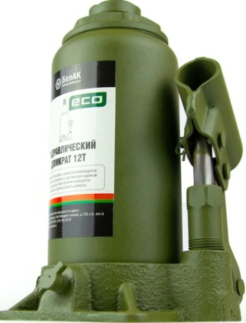 Домкрат гидравлический БелАК ECO 12 тонн 200/380 мм (БАК.70018) [БАК.70018]