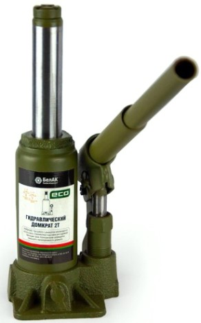 Домкрат гидравлический БелАК ECO 2 тонны 150/280 мм (БАК.70011) [БАК.70011]
