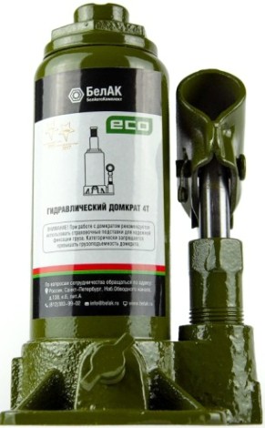 Домкрат гидравлический БелАК ECO 4 тонны 165/335 мм (БАК.70013) [БАК.70013]