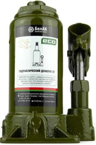 Домкрат гидравлический БелАК ECO 5 тонн 185/360 мм (БАК.70014) [БАК.70014]