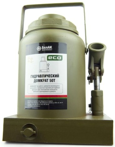 Домкрат гидравлический БелАК ECO 50 тонн 215/420 мм (БАК.70023) [БАК.70023]