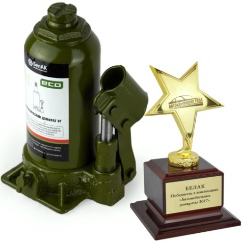 Домкрат гидравлический БелАК ECO 8 тонн 195/380 мм (БАК.70016) [БАК.70016]