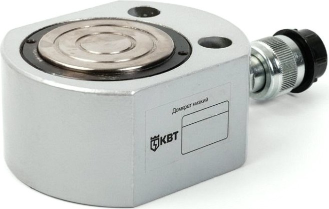 Домкрат гидравлический КВТ ДН-100П16 низкий [84598]