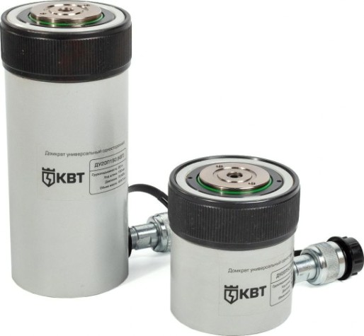 Домкрат гидравлический КВТ ДУ50П100 универсальный односторонний [84573]