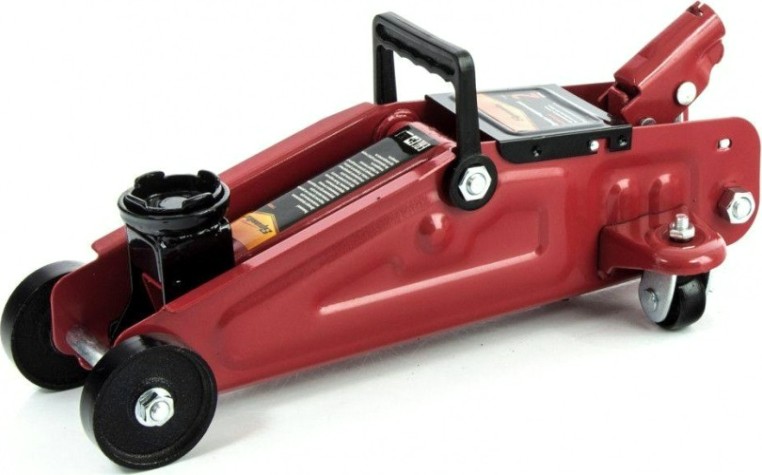 Домкрат гидравлический подкатной Sparta 2 т 125–300 мм, в пластиковом кейсе 510085 [510085]