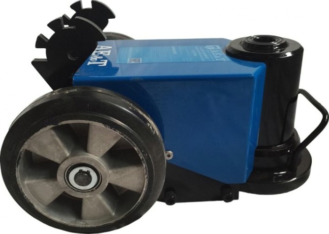 Домкрат пневмо-гидравлический подкатной AE&T HJ-30F профессиональный 30т складной