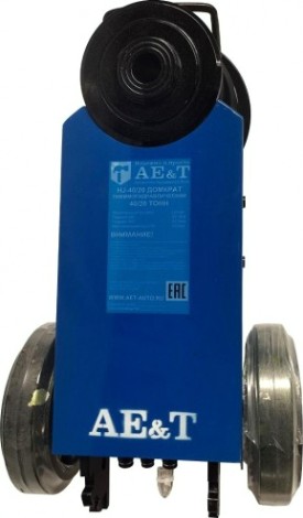 Домкрат пневмо-гидравлический подкатной AE&T HJ-40/20 профессиональный (2 места)