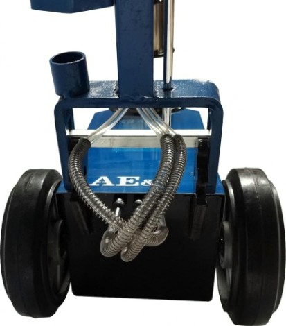 Домкрат пневмо-гидравлический подкатной AE&T HJ-40/20F профессиональный, складной