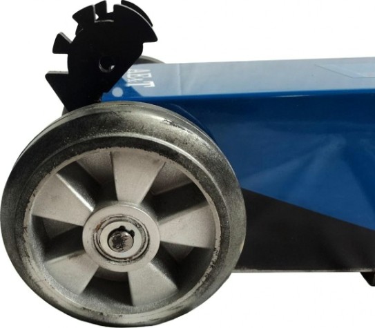 Домкрат пневмо-гидравлический подкатной AE&T HJ-80/40HF профессиональный, складной, высокий