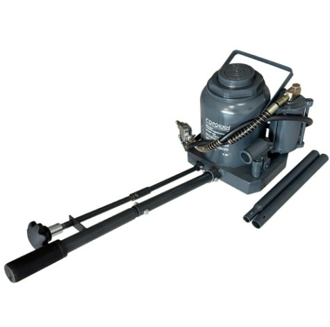 Домкрат пневмо-гидравлический СОРОКИН 3.85 (50 т - 260/430 мм)