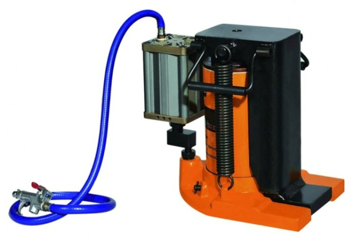 Домкрат пневмо-гидравлический TOR HHQD-5Q 5/2,5т [1004719]