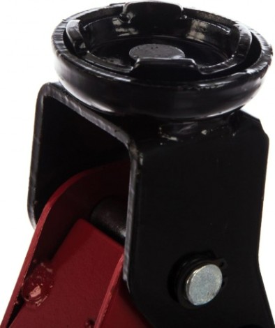 Домкрат подкатной Autovirazh AV-076013 3т + кейс (красный)(подъем 390 мм)