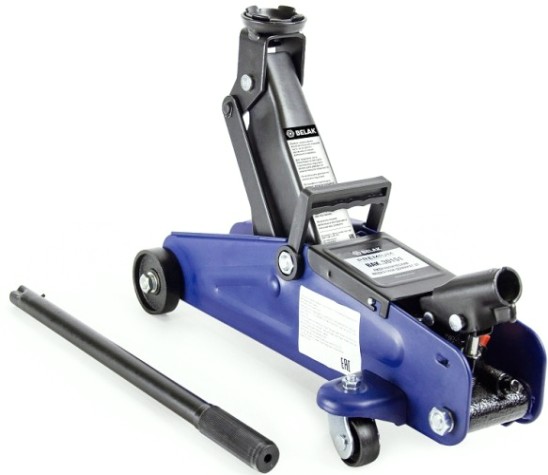 Домкрат подкатной BELAK PREMIUM 2т гидравлический в кейсе BAK30151 [BAK.30151]