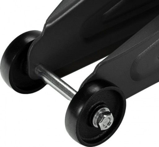 Домкрат подкатной DENZEL 2т, с фиксатором, 130-330 мм [51153]