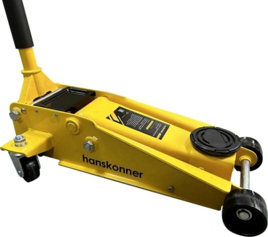 Домкрат подкатной HANSKONNER HK5010-04-3000 3т, 133-470мм, двухплунжерный насос