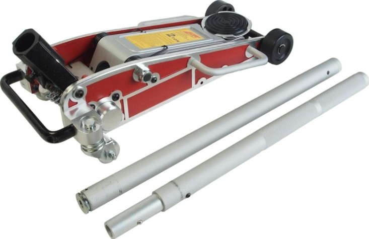 Домкрат подкатной JTC SJ2000 алюминиевый, 2 т, 87-446 мм [JTC-SJ2000]