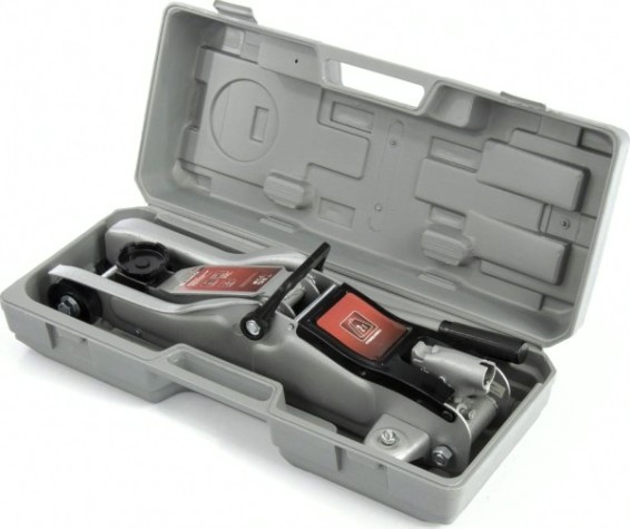 Домкрат подкатной MATRIX 2,0 т 85 - 330 мм Low Profile в пластиковом кейсе 51019 [51019]