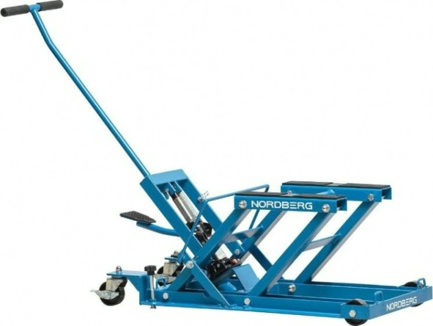 Домкрат подкатной NORDBERG N32007 0,5 тонн для мото