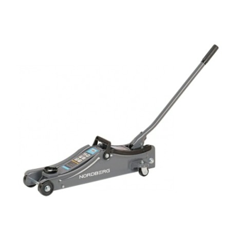 Домкрат подкатной NORDBERG N32022GEC для автолюбителя в кейсе, 2 т [N32022GEC]
