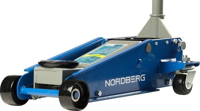 Домкрат подкатной NORDBERG N32030 с резиновой насадкой (3,0 т - 120/450 мм) [ЦБ-00012274]