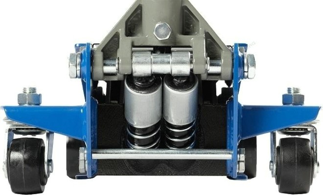 Домкрат подкатной NORDBERG N32030 с резиновой насадкой (3,0 т - 120/450 мм) [ЦБ-00012274]