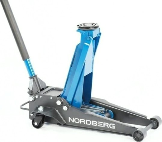 Домкрат подкатной NORDBERG N32034 супернизкий 3 тонн, h=75-510 мм [ЦБ-0008591]