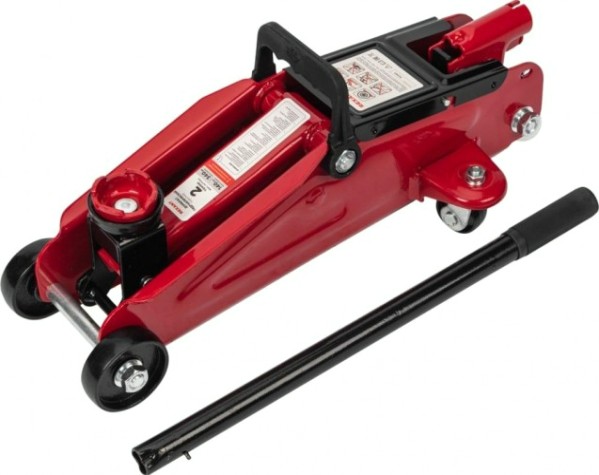 Домкрат подкатной REXANT 80-0604 2т в кейсе