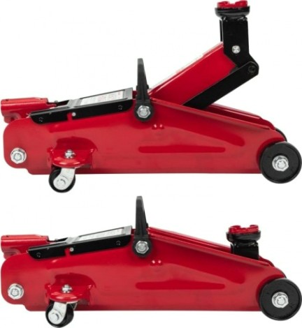 Домкрат подкатной REXANT 80-0604 2т в кейсе