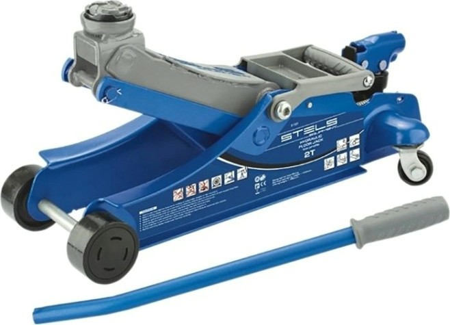 Домкрат подкатной STELS Low Profile (2,0 т - 100/350 мм) низкий подхват 51131 [51131]