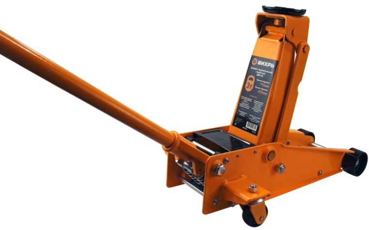 Домкрат подкатной ВИХРЬ ДМК-3Б гидравлический [73/5/4/3]