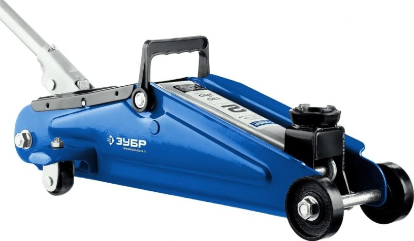 Домкрат подкатной ЗУБР T50 "ПРОФЕССИОНАЛ" 2 т - 130/380 мм 43052-2 [43052-2]