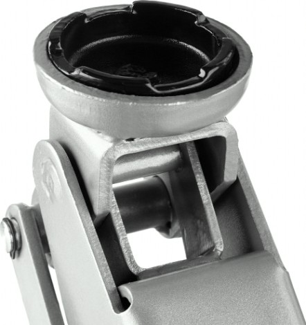 Домкрат подкатной ЗУБР T70 "ПРОФЕССИОНАЛ" 3 т - 130/410 мм поворотная рукоятка 43052-3 [43052-3_z01]