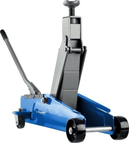 Домкрат подкатной ЗУБР T77 "ПРОФЕССИОНАЛ" 3 т - 192/533 мм 43055-3 [43055-3]