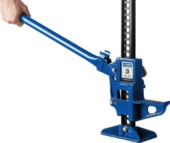 Домкрат реечный ЗУБР High Jack (3 т - 125/660 мм) [43045-3-070_z01]