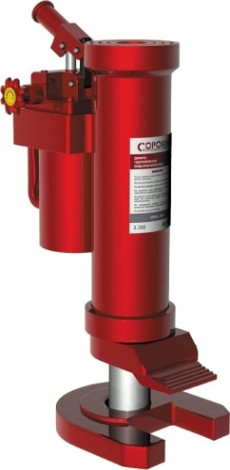 Домкрат зацепной СОРОКИН 3.360 двухступенчатый (10 т)