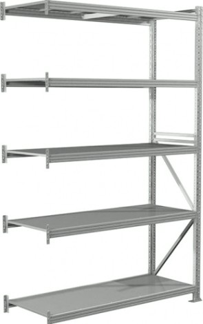 Дополнительная секция для стеллажа ПРАКТИК MS Pro 250/150 х 60/5 (5 полок)