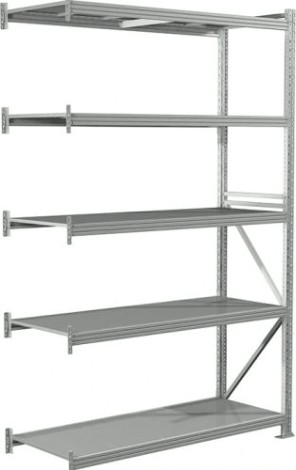 Дополнительная секция для стеллажа ПРАКТИК MS Pro 300/150 х 80/5 (5 полок)