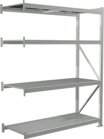 Дополнительная секция для стеллажа ПРАКТИК MS Pro 300/150 х 80/5 (5 полок) Дополнительная секция для стеллажа ПРАКТИК MS Pro 300/150 х 80/5 (5 полок)