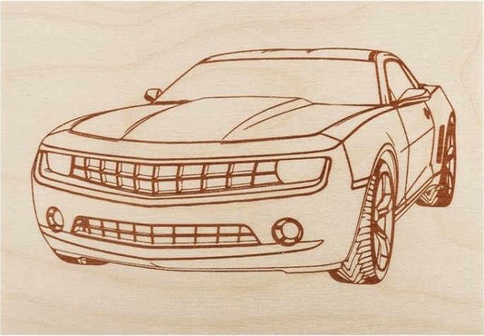 Доска для выжигания REXANT ДВ0937 «набор №2» (воин/динозавр/собака/машина/без рисунк [12-0937]